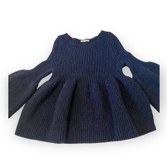 Mes demoiselles North Blue Wool Alpaca blend sweater, Size 3/L - Picture 7 of 11